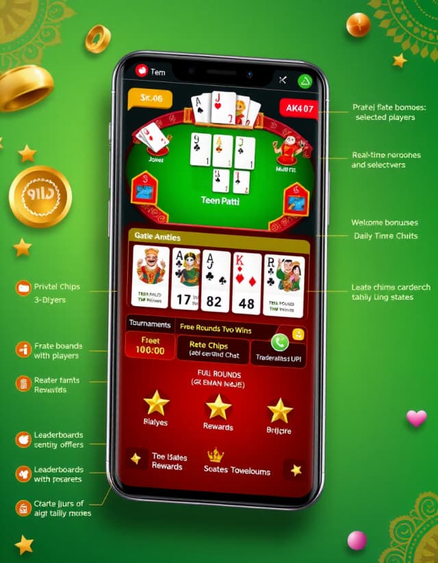 Teen Patti Application Features